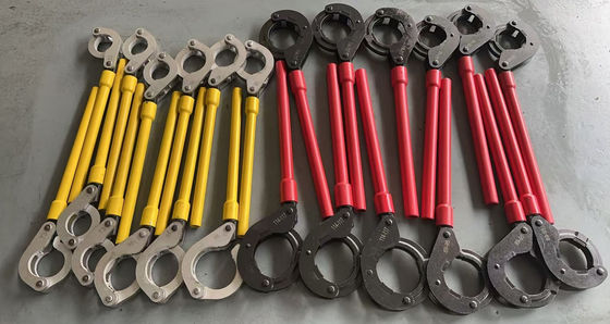 مفتاح ربط دائري للأنابيب الداخلية والخارجية لملحقات الحفر الأساسي