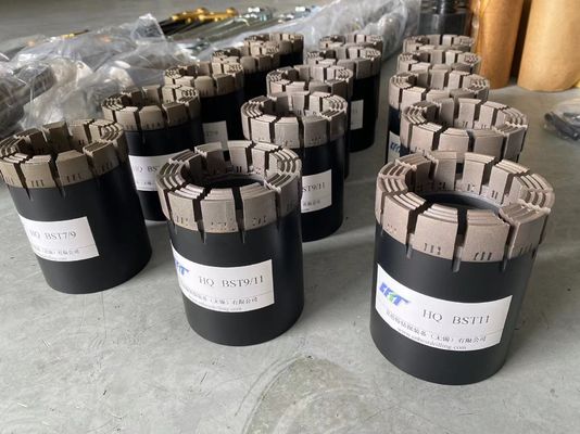 BQ NQ NQ3 HQ قطعة قلبية من الماس مزروعة للاستطلاع الجيولوجي