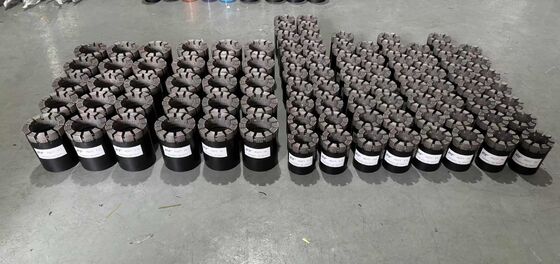 قطعة قلبية من الألماس المغطاة التي توفر الحفر في الجيولوجيا المختلطة المكسورة مع حياة أدوات طويلة وأقل صيانة