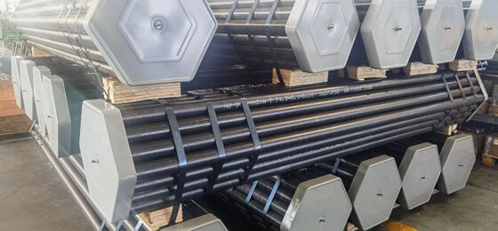 قضيب حفر سلكي من الفولاذ الكربوني ذاتي التنظيف معتمد من API 5DP ISO للحفر الأساسي
